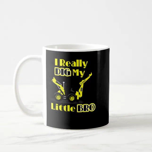 Little Bro Big Brother Youth Toddler Boys Big Bro Coffee Mug