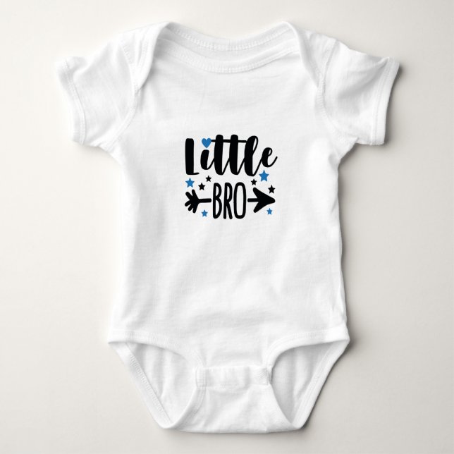 LIttle BRO Cute Baby Bodysuit (Front)