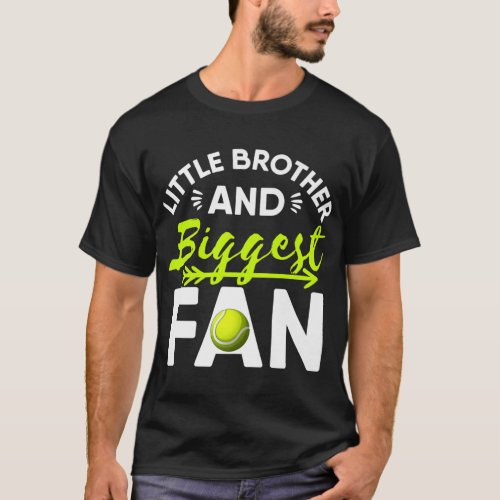 Little Brother And Biggest Fan Sibling Family Tenn T_Shirt