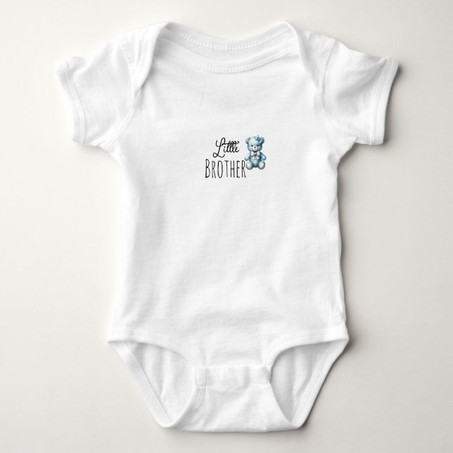 Little Brother Baby Bodysuit (Front)