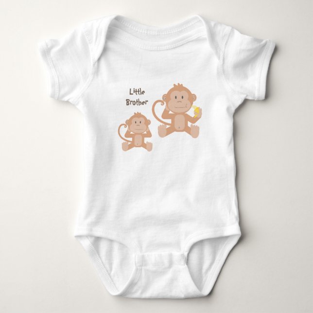 Little Brother Baby Romer Baby Bodysuit (Front)
