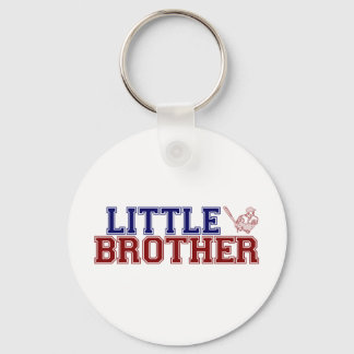Little Brother Baseball Keychain