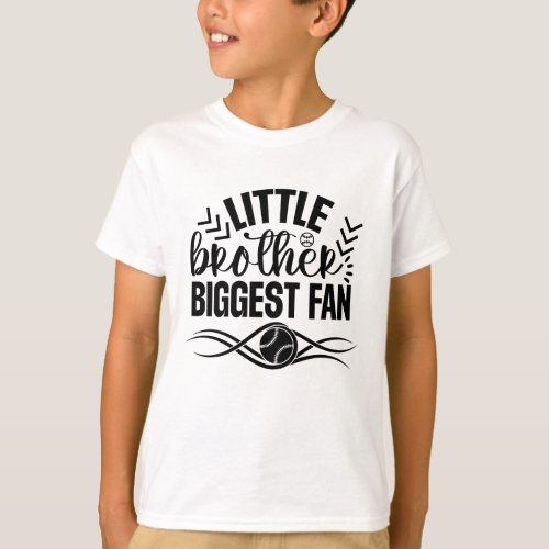 Little brother biggest fan T_Shirt