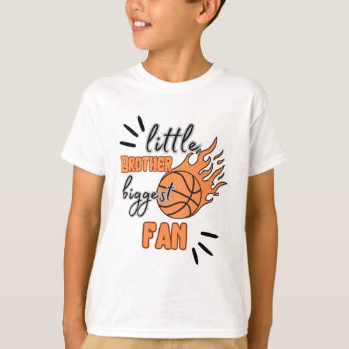 Little brother biggest fan T_Shirt