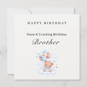 Little brother birthday card