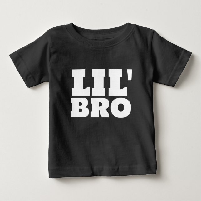 LITTLE BROTHER BRO TODDLER BABY T-SHIRTS (Front)