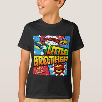 Little Brother Comic Book T-shirt by StargazerDesigns at Zazzle