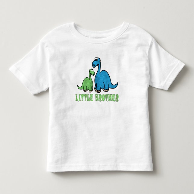 Little Brother Dino Toddler T-shirt (Front)