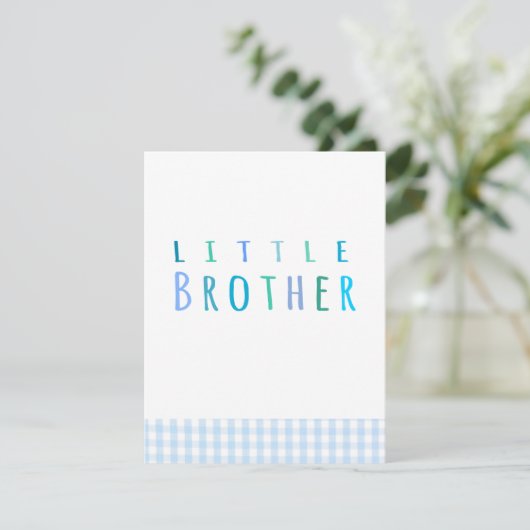 Little Brother in blue (Standing Front)