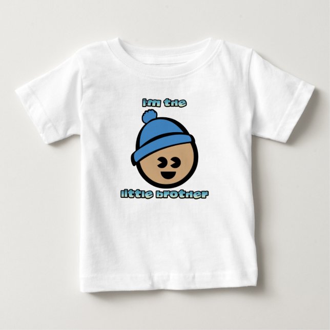 "Little Brother" Infant Long Sleeve T-Shirt (Front)