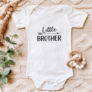 Little Brother Matching Sibling Family Baby Bodysuit