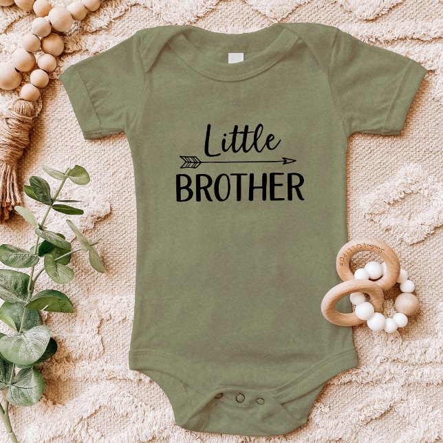 Little Brother | Matching Sibling Family Infant T-shirt (Creator Uploaded)