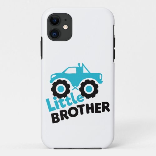 Little Brother Monster Truck iPhone 11 Case