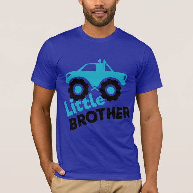 Little Brother Monster Truck T-Shirt (Front)