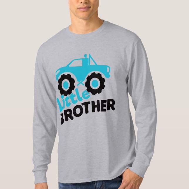 Little Brother Monster Truck T-Shirt (Front)
