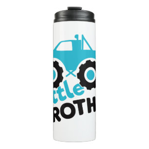 Little Brother Monster Truck Thermal Tumbler