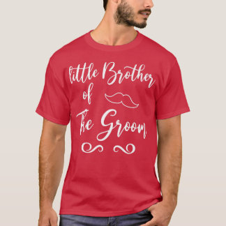 Little Brother of Groom & Bride Wedding Matching  T-Shirt
