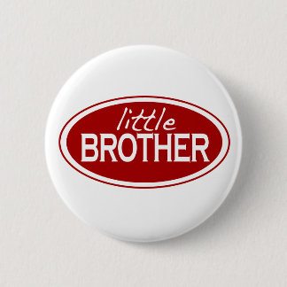 Little Brother (oval) Pinback Button