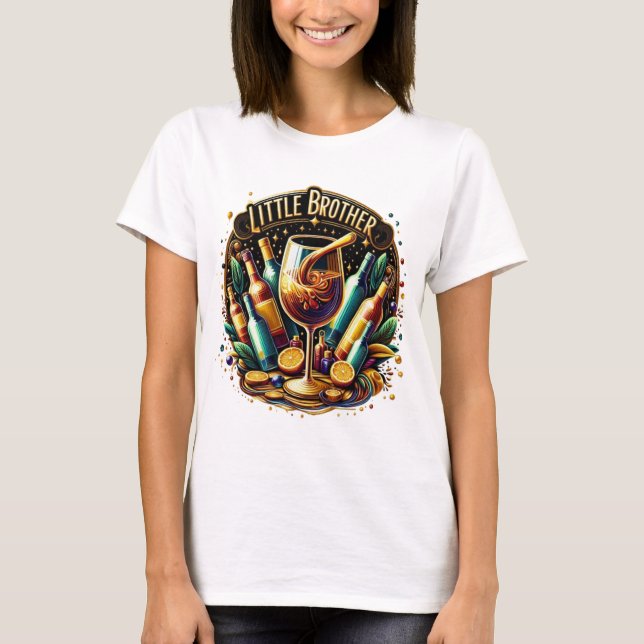 Little Brother Party Time T-Shirt (Front)