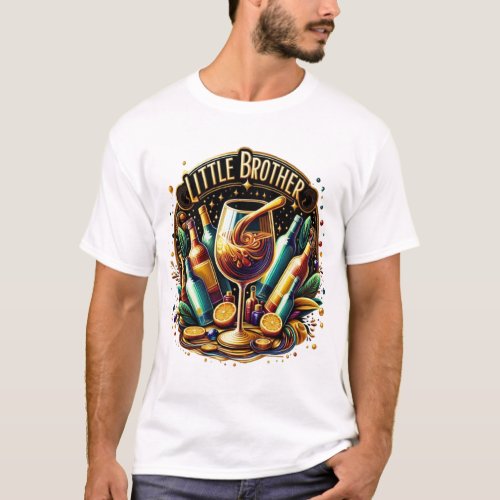 Little Brother Party Time T_Shirt