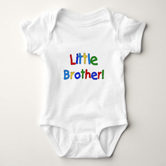 Little Brother Primary Colors Tshirts and Gifts (Front)