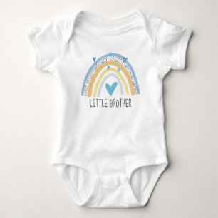 Little brother Rainbow matching outfit Baby Bodysuit