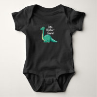 Little Brother-Saurus, Dinosaur Baby Gift Baby Boy