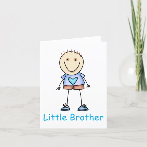 Little Brother Thank You Card
