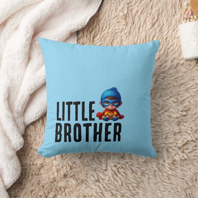 Little Brother Throw Pillow (Blanket)