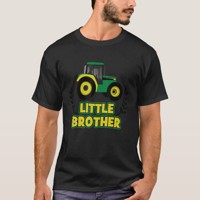 little brother tractor farmer T-Shirt (Front)