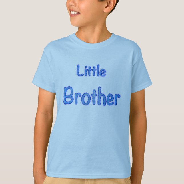 Little Brother Typography T-Shirt (Front)
