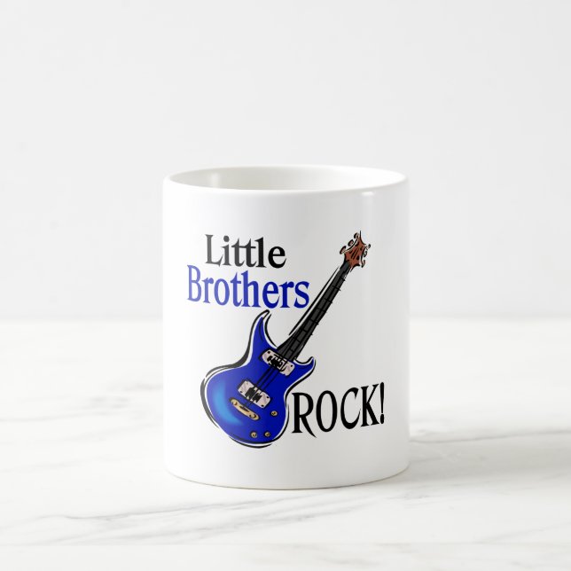 Little Brothers Rock! Coffee Mug (Center)