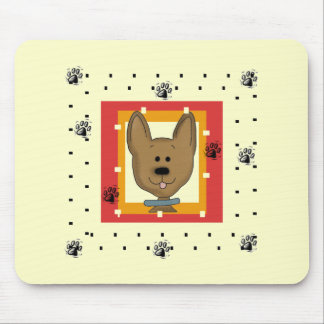 Little Brown Doggie Tshirts and Gifts Mouse Pad