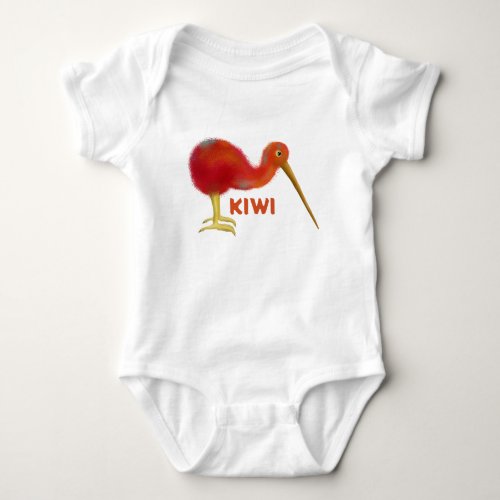 Little brown kiwi baby bodysuit