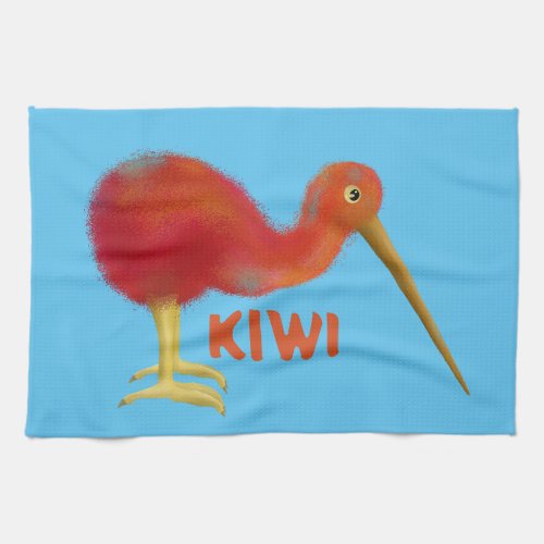 Little brown kiwi kitchen towel