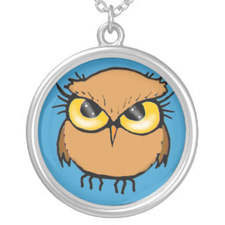 Little Brown Owl Necklace
