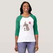 Little Brown Spring Bunny T-Shirt (Front Full)