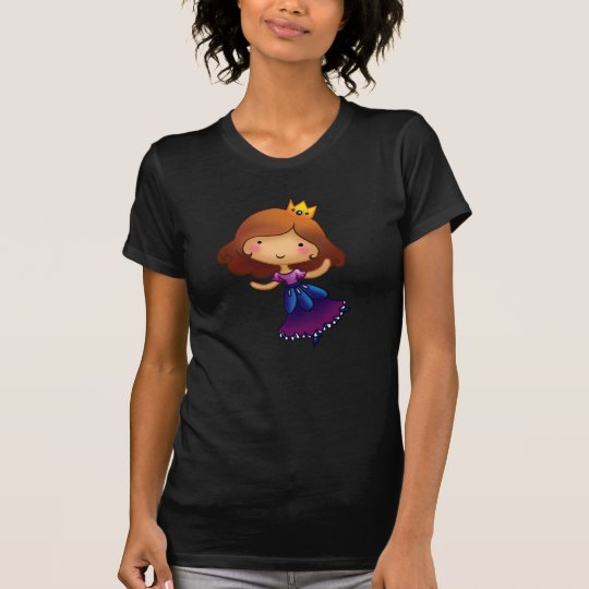 Little Brunette Princess T-Shirt