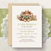 Little Buckaroo Western Gender Neutral Baby Shower