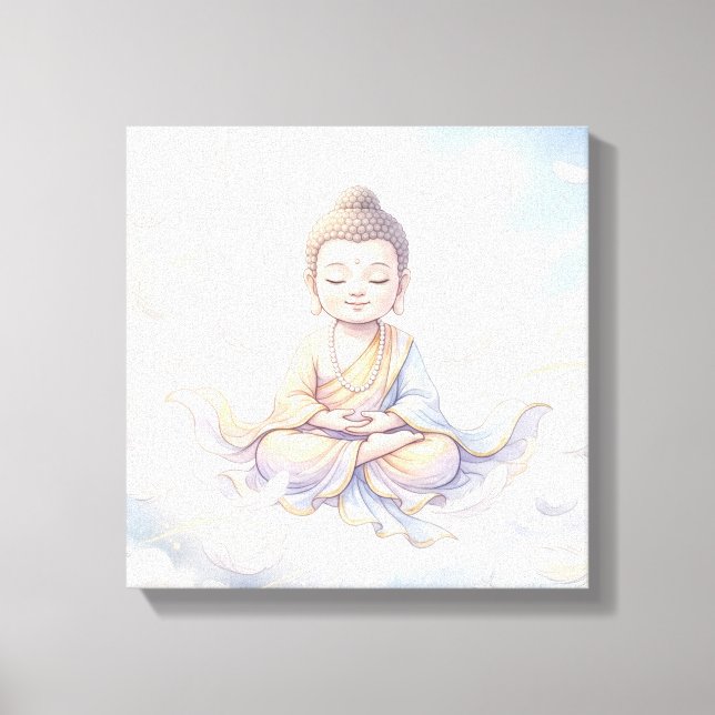 Little Buddha Canvas Print (Front)