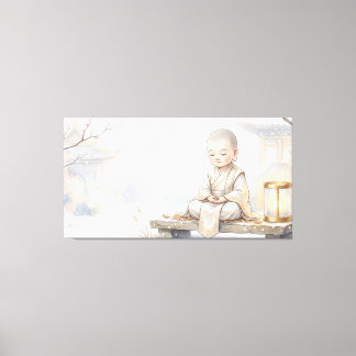 Little Buddha Canvas Print