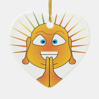 little Buddha Ceramic Ornament