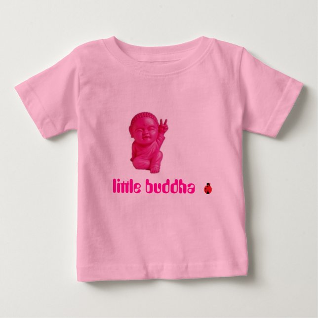 little buddha girl baby T-Shirt (Front)
