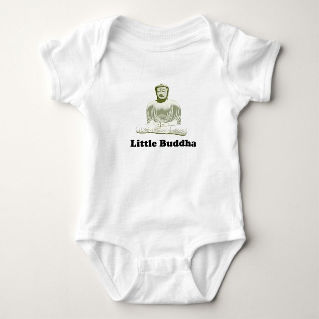 Little Buddha T-shirt Baby Bodysuit (Front)