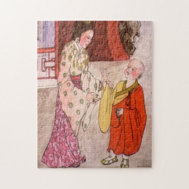 Little Buddhist Monk Puzzle (Vertical)