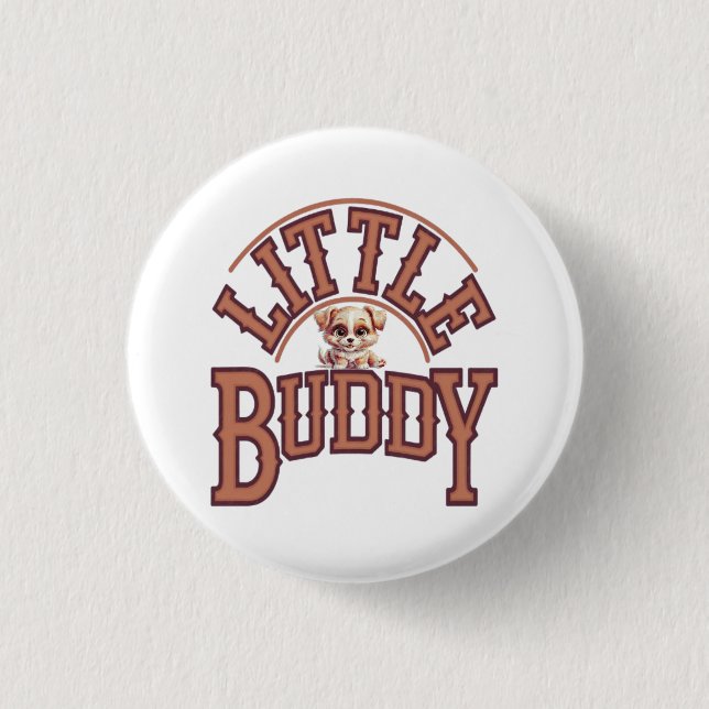 Little Buddy Button (Front)