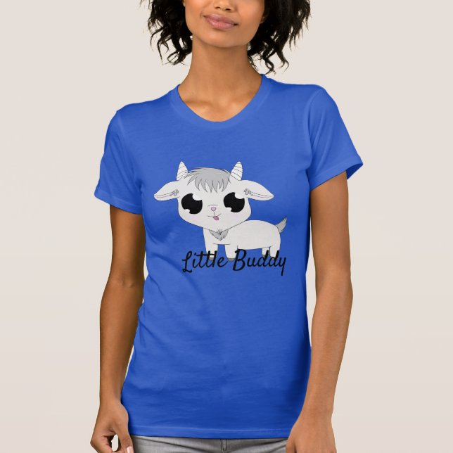 Little Buddy Tshirt - Blue (Front)