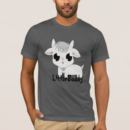 Little Buddy Tshirt _ Charcoal