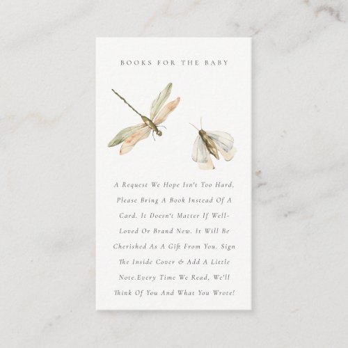 Little Bug Blue Dragonfly Books for Baby Shower
