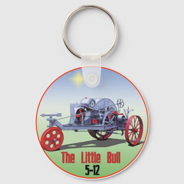 Little Bull Tractor Keychain (Front)